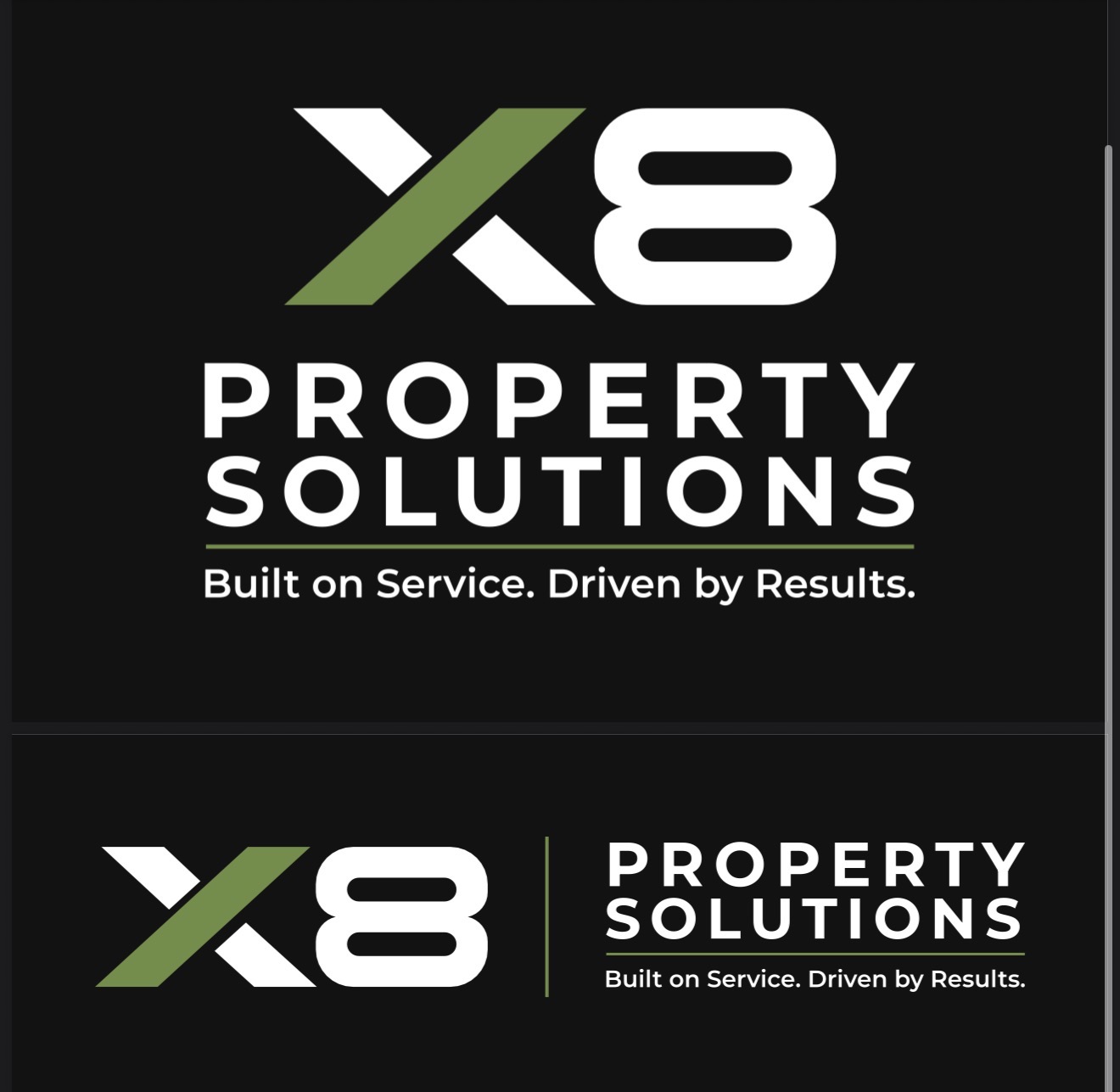 X8 Property Solutions — Built on Service. Driven by Results.